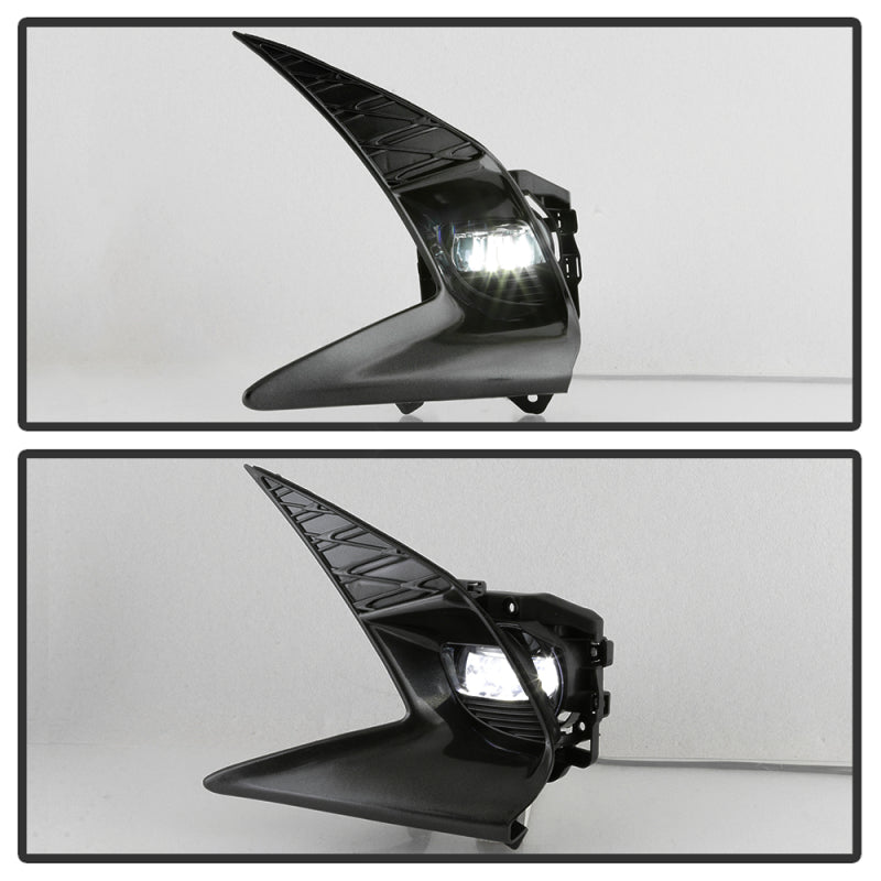 Spyder 16-18 Lexus GS (w/F-Sport Pkg) OEM LED Fog Lights w/OEM switch - Clear (FL-LGS16FS-LED-C) 9044311