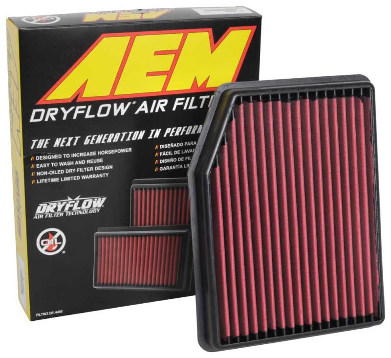 AEM Induction AEM 2019 Chevrolet Silverado 1500 V8-5.3L F/I DryFlow Air Filter 28-50083