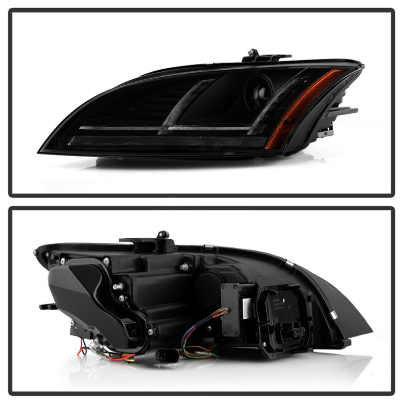 Spyder Audi TT 12-15 AFS Model Only Projector Headlights BK PRO-YD-ATT12HID-AFSSEQ-BK 5087621