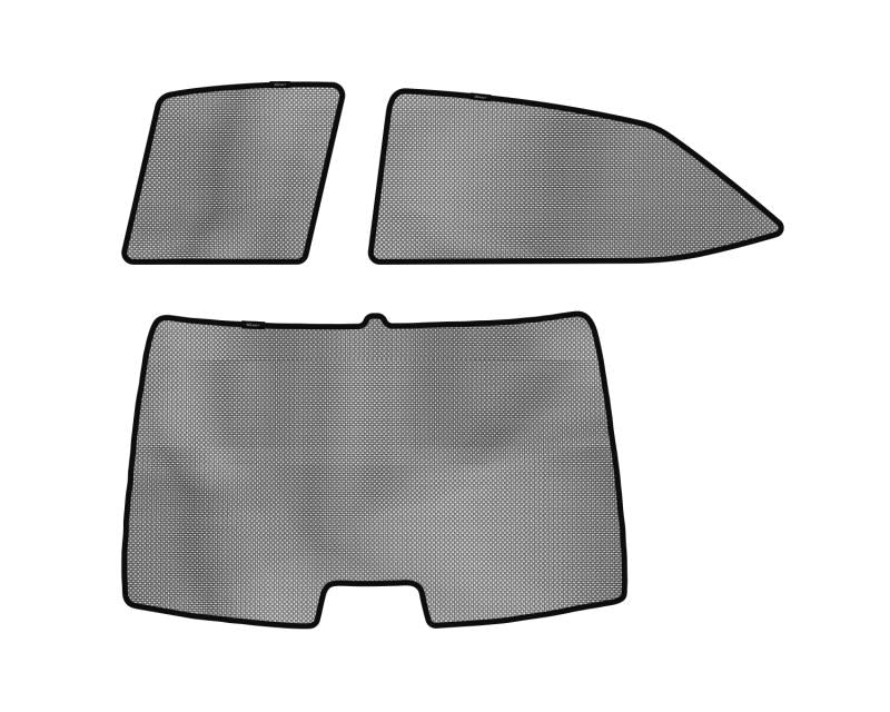 3D MAXpider 2014-2018 Toyota Corolla Black Sun Shades - Complete Set S1TY1370