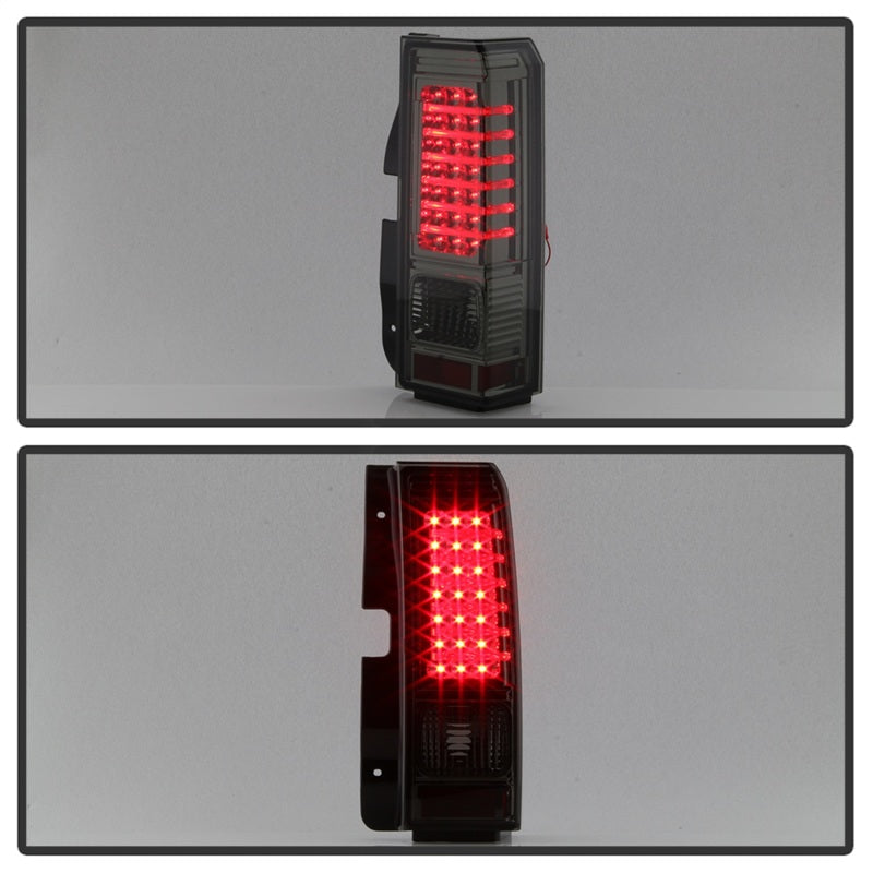 SPYDER Xtune Hummer H3 06-09 ( Non H3T ) LED Tail Lights Smoke ALT-ON-HH306-LED-SM 5013064