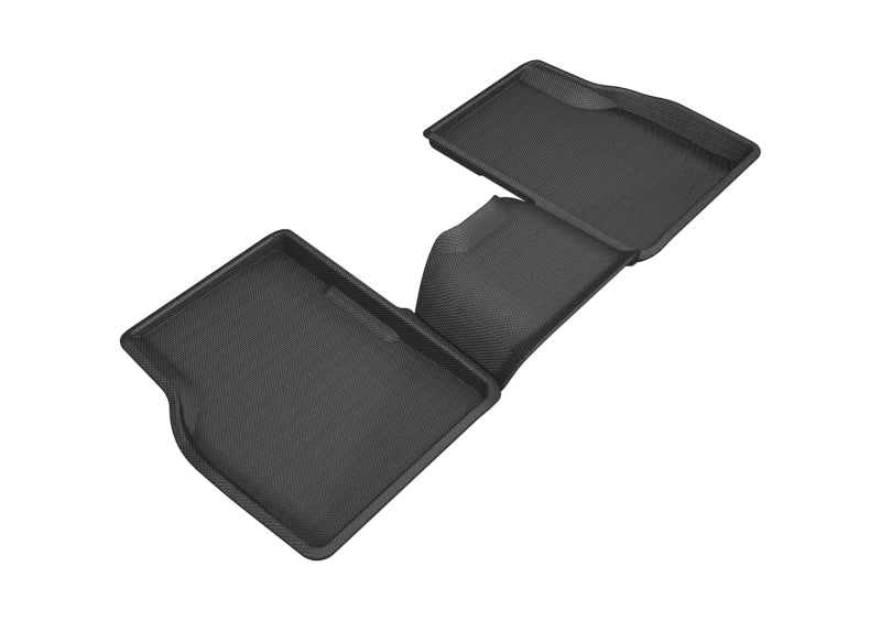 3D MAXpider 2017-2020 Jeep Compass Kagu 2nd Row Floormats - Black L1JP01621509