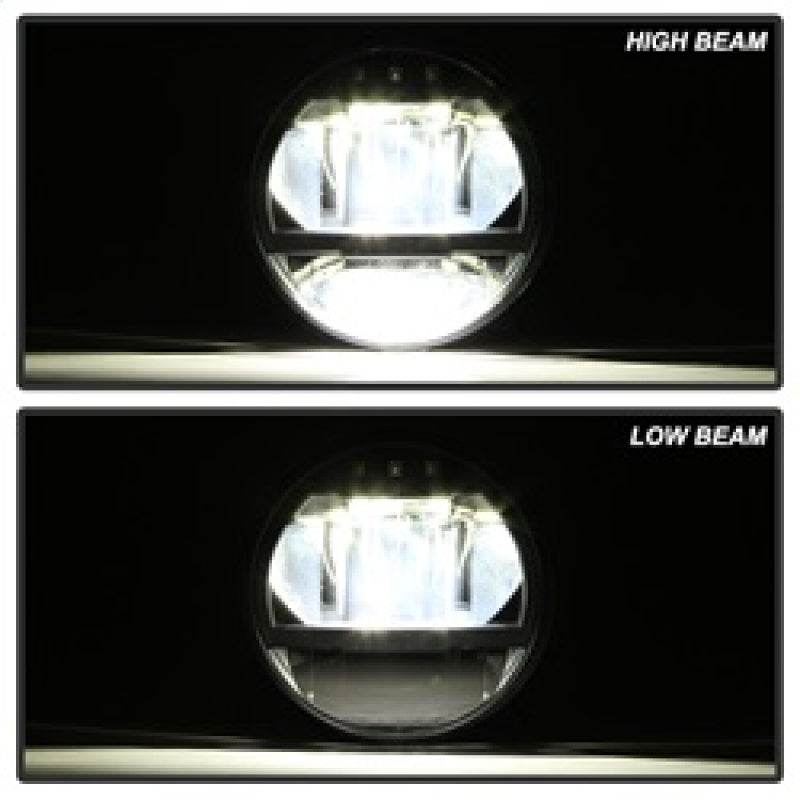 Spyder Jeep Wrangler 07-15 Crystal Headlights Black Clear 5080950