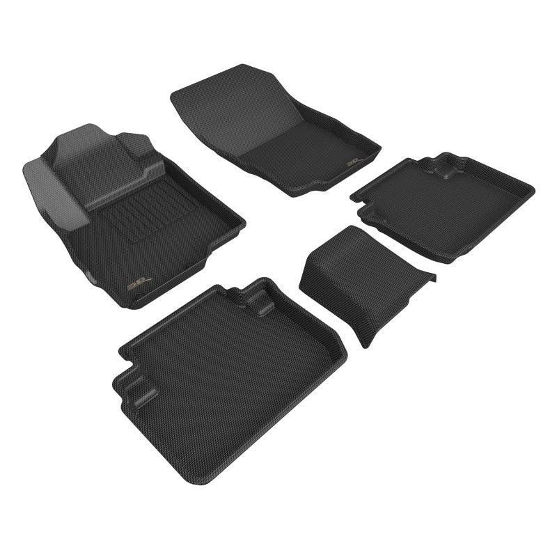 3D MAXpider 18-23 Mitsubishi Eclipse Cross Kagu Floor Mat- Black R1 R2 L1MT05601509
