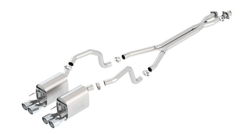 Borla 09-11 Chevrolet Corvette 6.2L V8 Aggressive ATAK Catback Exhaust 140414