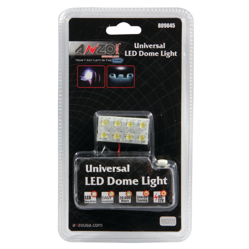 ANZO LED Dome Light Universal LED Dome Light - 8 LED Universal 1.5in x .75in 809045