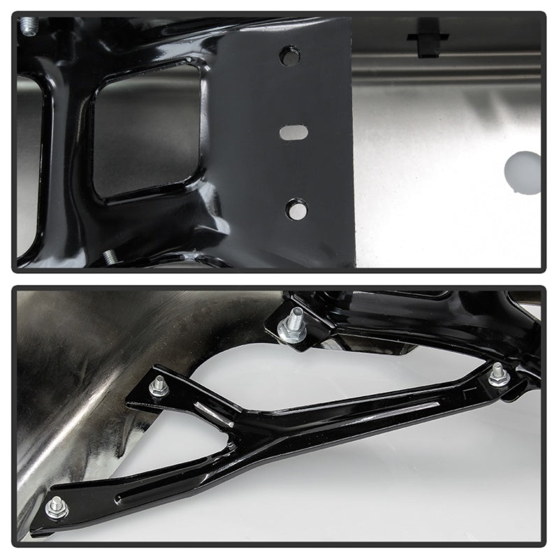 SPYDER xTune 09-18 Dodge Ram 1500 OEM Style Steel Rear Bumper - Chrome (RB-DR09-SET-DEWS-C) 9047008