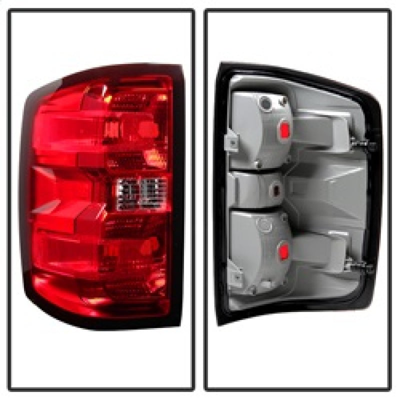 SPYDER Xtune Chevy Silverado 2014-2016 Driver Side Tail Lights - OEM Left ALT-JH-CS14-OE-L 9031915