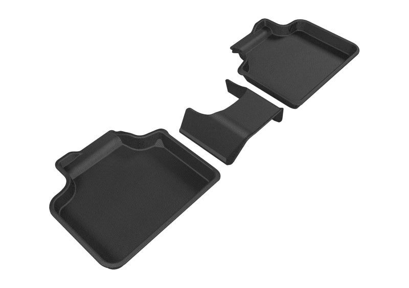 3D MAXpider 2017-2019 Mini Countryman Kagu 2nd Row Floormats - Black L1MN01821509