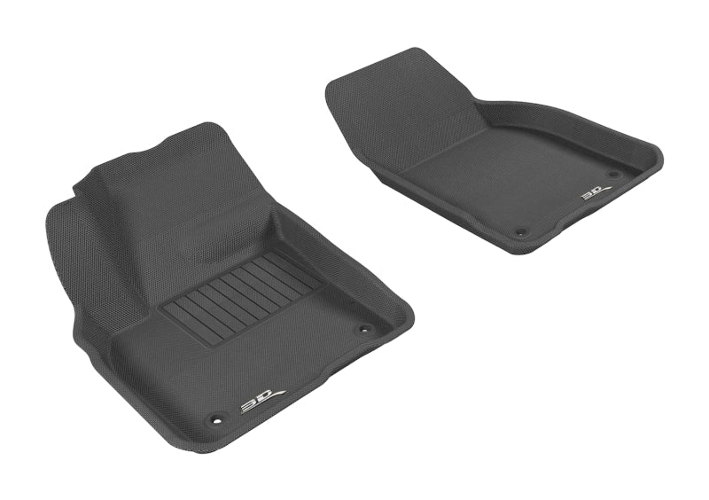3D MAXpider 2007-2013 Volvo C30 Kagu 1st Row Floormat - Black L1VV00711509