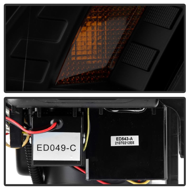 Spyder 13-16 Audi A4/S4 Halogen Model Only High-Power LED Headlights - Black PRO-YD-AA413HALAP-BK 5088345