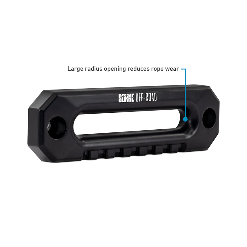 Borne Off-Road Hawse Fairlead - Black BNWN-HFL-01BK