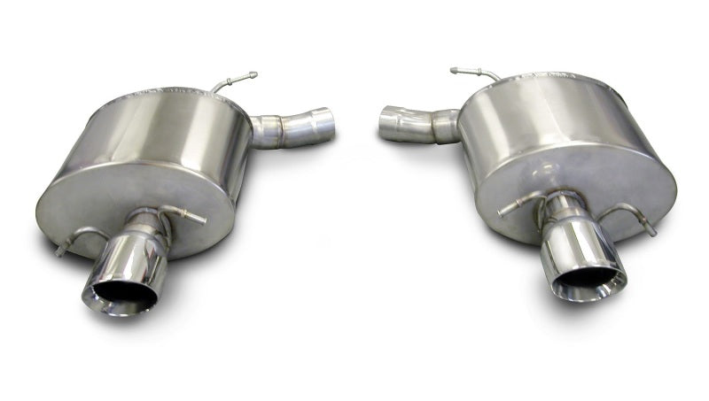 Corsa Performance 09-13 Cadillac CTS Sedan V 6.2L V8 Polished Touring Axle-Back Exhaust