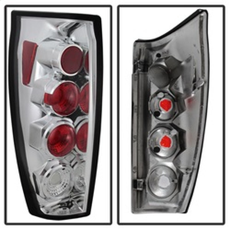 Spyder Chevy Avalanche 02-06 Euro Style Tail Lights Chrome ALT-YD-CAV04-C 5001115