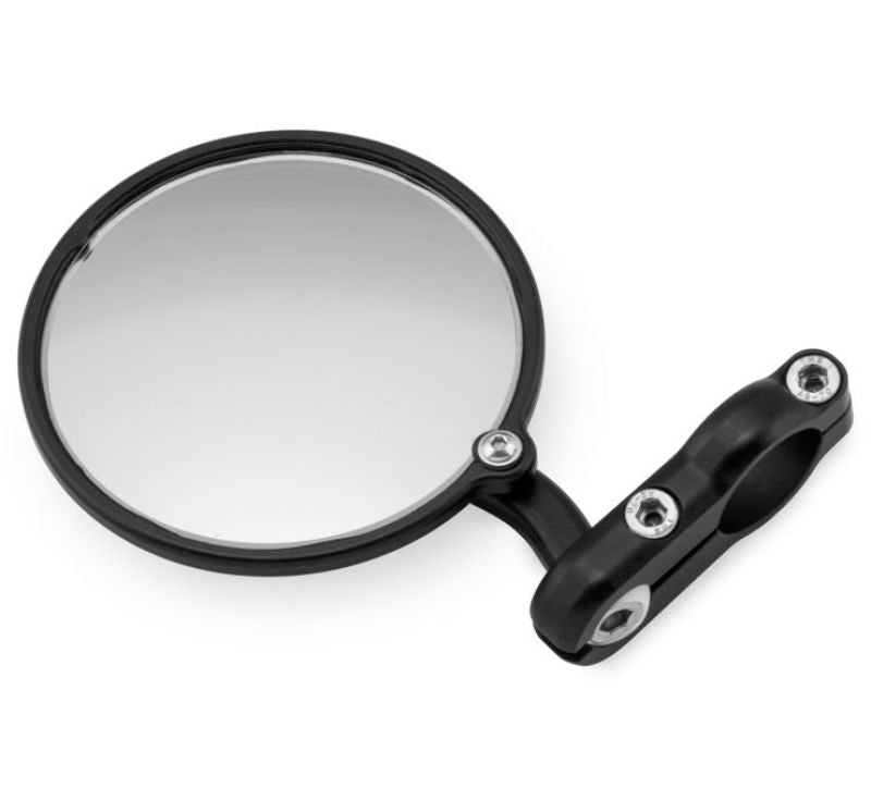 CRG Constructors CRG Hindsight 3 in. Round Bar-End Mirror Right - Black HS-100-R