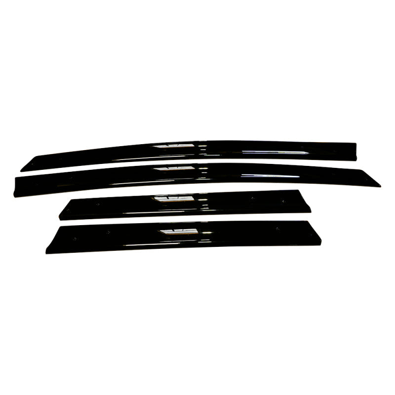 BLOX Racing 06-11 Fit / Jazz Door Sun Visors OEM Style Smoked Acrylic 4pcs BXPP-26103