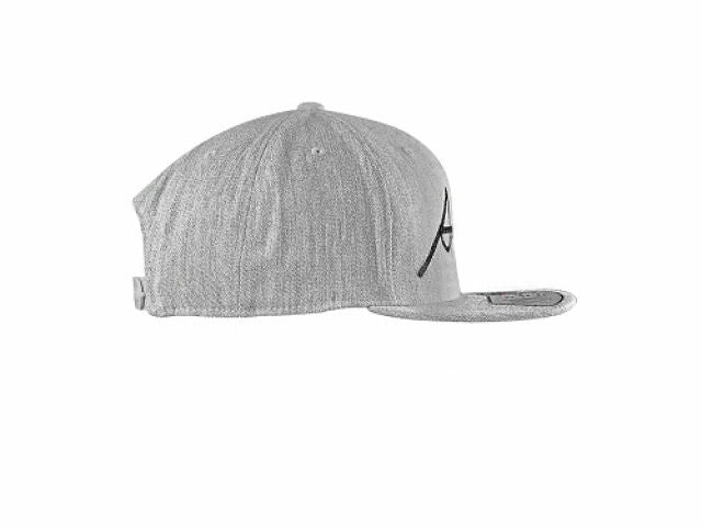Apexi Cursive Hat - Grey (Snapback) *Discontinued