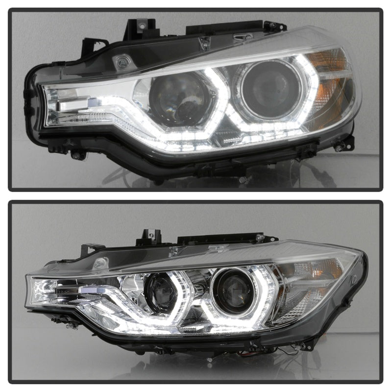 Spyder Signature BMW F30 3 Series 12-14 4DR Projector Headlights - Chrome (PRO-YD-BMWF3012-AFSHID-C) 5086822