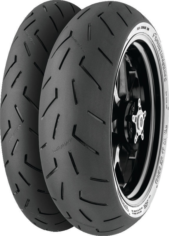 Continental Tire Continental ContiSportAttack 4 Front Tire - 120/60 ZR17 M/C 55(W) TL 02445970000