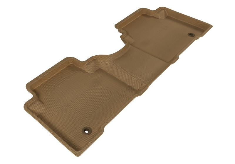 3D MAXpider 2013-2019 Hyundai Santa Fe/Santa Fe Xl Kagu 2nd Row Floormats - Tan L1HY02821502