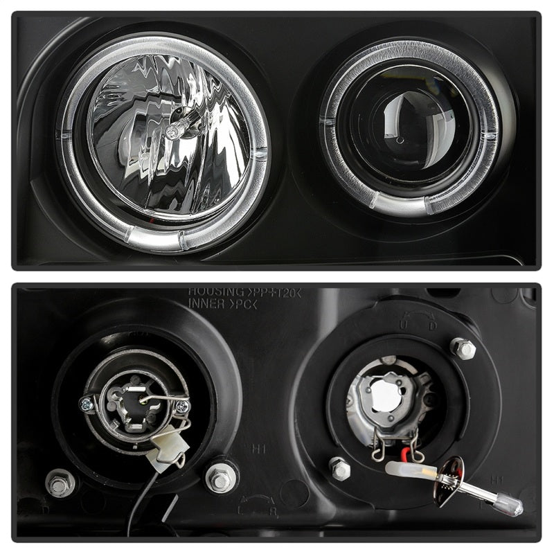 Spyder GMC Sierra 1500/GMC Sierra Denali 08-13 Projector LED Halo- LED All Blk PRO-YD-GS07-HL-BKV2 5086020