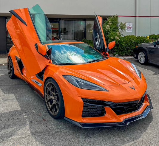 Vertical doors | Chevrolet Corvette C8 Z06 2023-2025  Lambo Door Conversion Kit