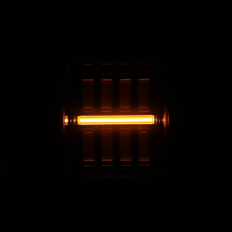AlphaRex 18-23 Jeep Wrangler JL NOVA Prismatic LED Taillights Black-Red 602020 *Discontinued