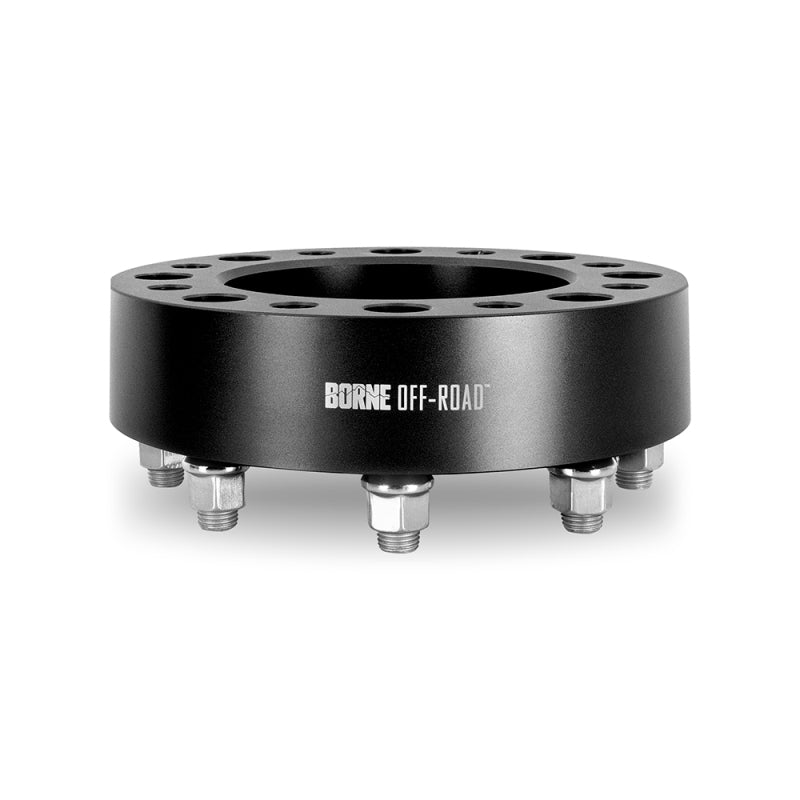 Borne Off-Road Wheel Spacers 8X165.1 121.3 50 M14 Blk BNWS-006-500BK