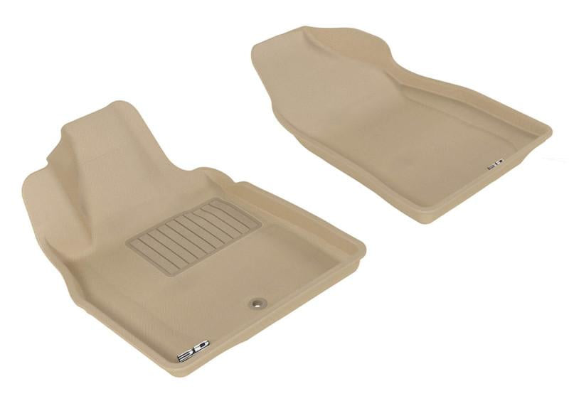 3D MAXpider 2006-2011 Chevrolet HHR Kagu 1st Row Floormat - Tan L1CH02111502