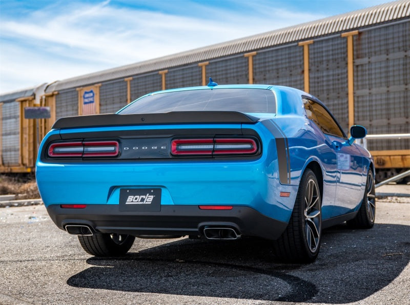 Borla 2015 Dodge Challenger SRT/392 Hemi 6.4L V8 ATAK Catback Exhaust w/ Valves Factory Bezel 140641
