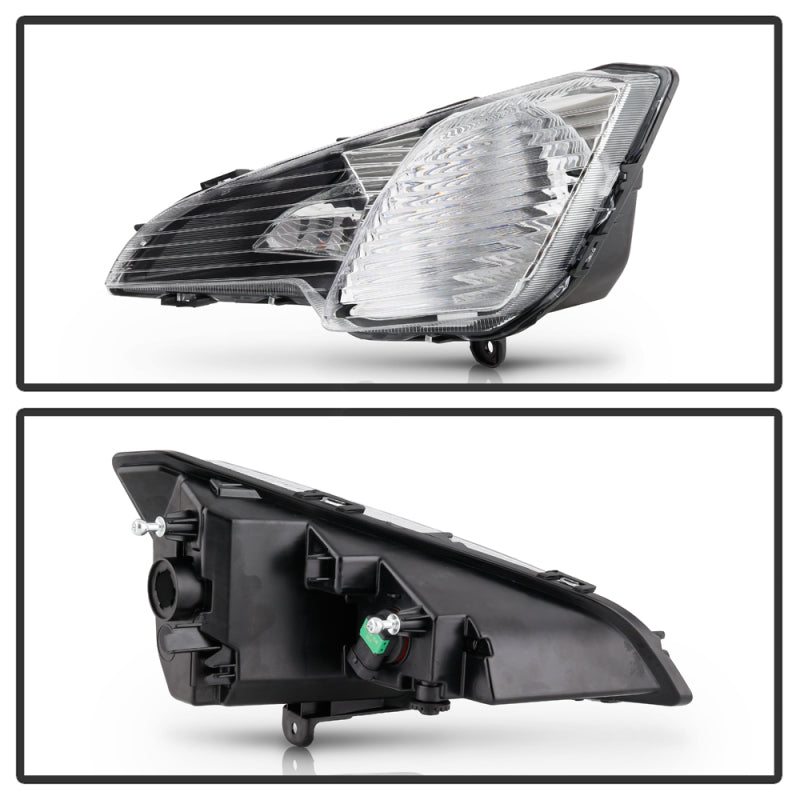 Spyder Ford Ecosport 2018-2020 OEM Fog Lights w/Universal Switch- Clear 5087003