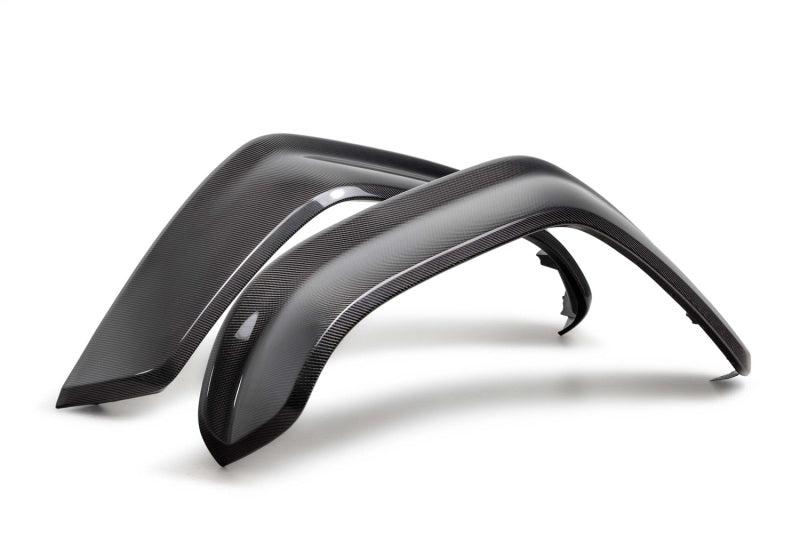 Ford Racing 22-24 Ford Bronco Raptor Carbon Fiber Front Fender Flare Set - Gloss Finish M-16268-BGF