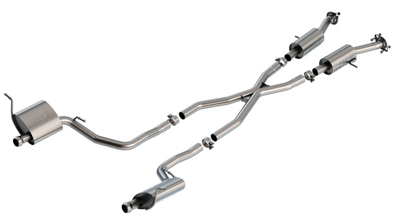 Borla 14-20 Jeep Grand Cherokee High Altitude/Summit 3.6L V6 2/4WD 2.25in S-Type Cat-back 140836