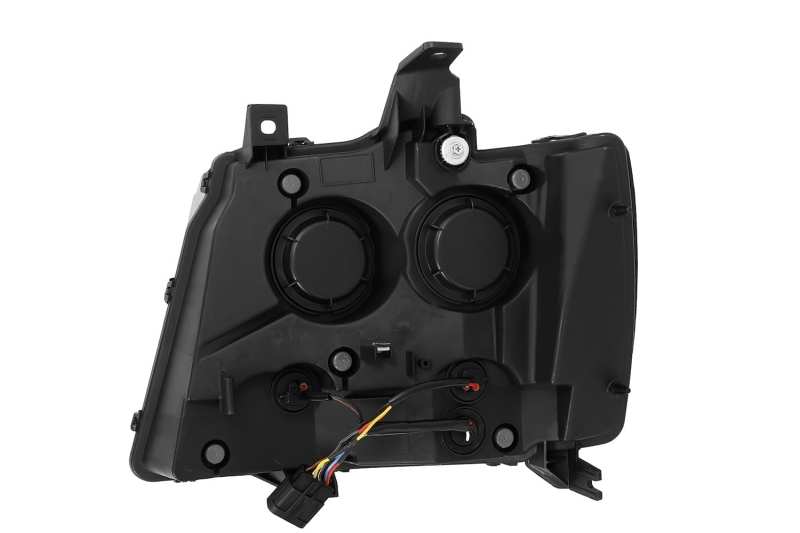 AlphaRex 07-14 Chevrole Tahoe PRO-Series LED Headlights Plank Style Blk w/Activ Light/Seq Signal/DRL 880297 *Discontinued