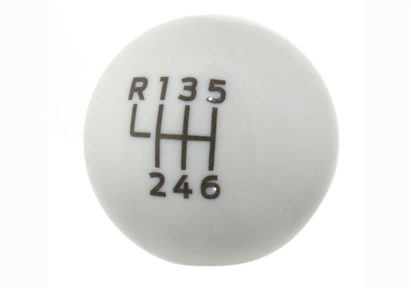 Ford Racing 15-19 Ford Mustang EcoBoost / GT w/ 6-Speed Manual Transmission Bullitt White Shift Knob M-7213-M8B