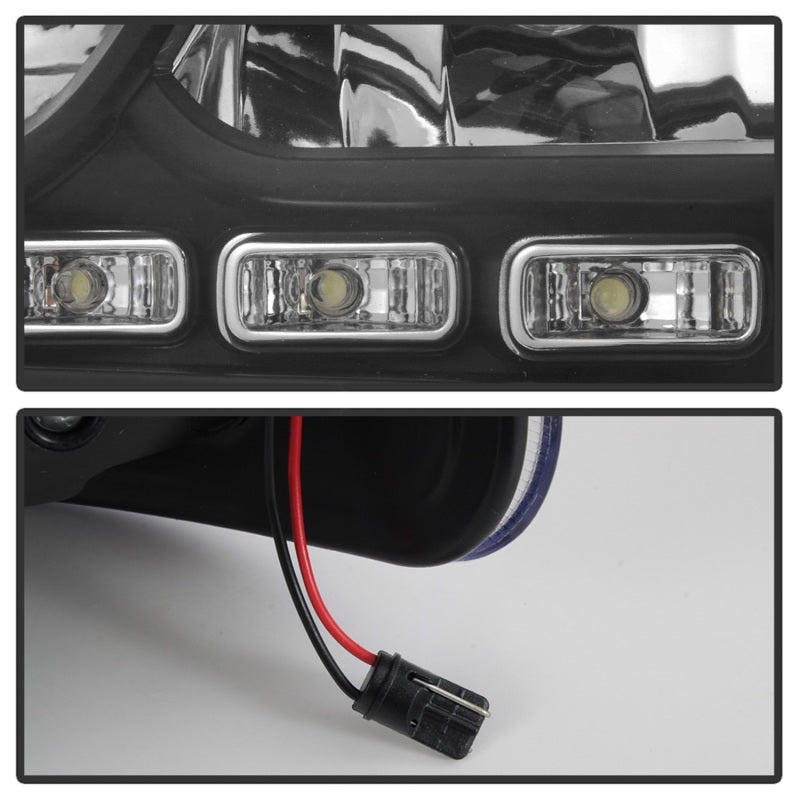 SPYDER Xtune Dodge Charger 06-10 1Pc LED Crystal Headlights Black HD-ON-DCH05-1PC-LED-BK 5017635