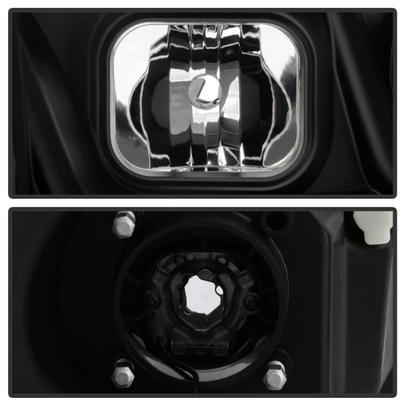 SPYDER 06-08 Dodge Ram 1500 LED Headlights - Black PRO-YD-DR06PL-BK 5088178
