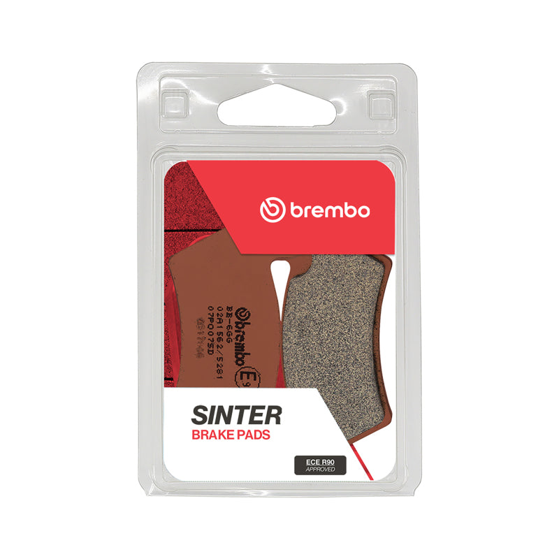 Brembo OE 02-13 Polaris Ranger 2x4, 4x4, 6x6 500cc Sinter Brake Pad - Front 07PO07SD