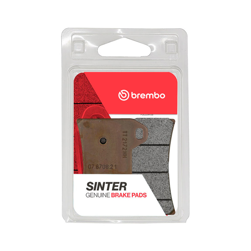 Brembo OE 07-09 Ducati Hypermotard 1100cc/10-14 Multistrada Touring ABS 1200cc Brake Pad - Front 07BB1990