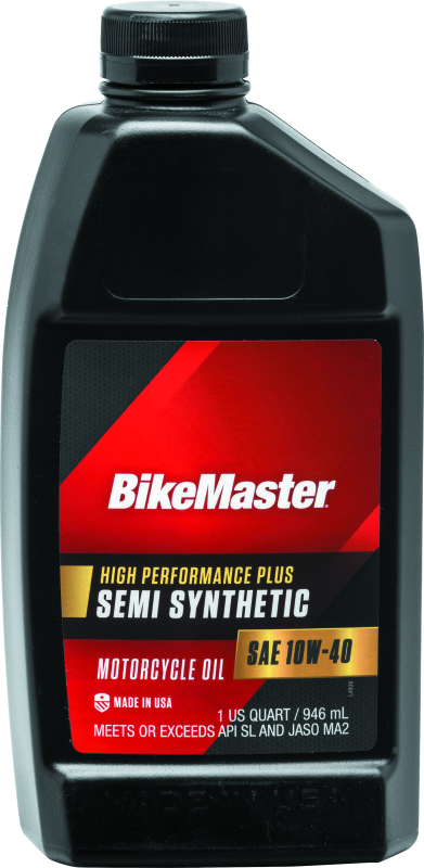 BikeMaster 10W40 Semi Synthetic Oil - Quart 532316