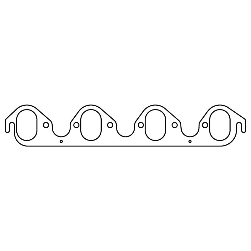Cometic Gasket Cometic Ford 385 Series V8 .030in MLS Exhaust Mani Gskt Set-2.350in x 1.550in Oval Ports C5998-030