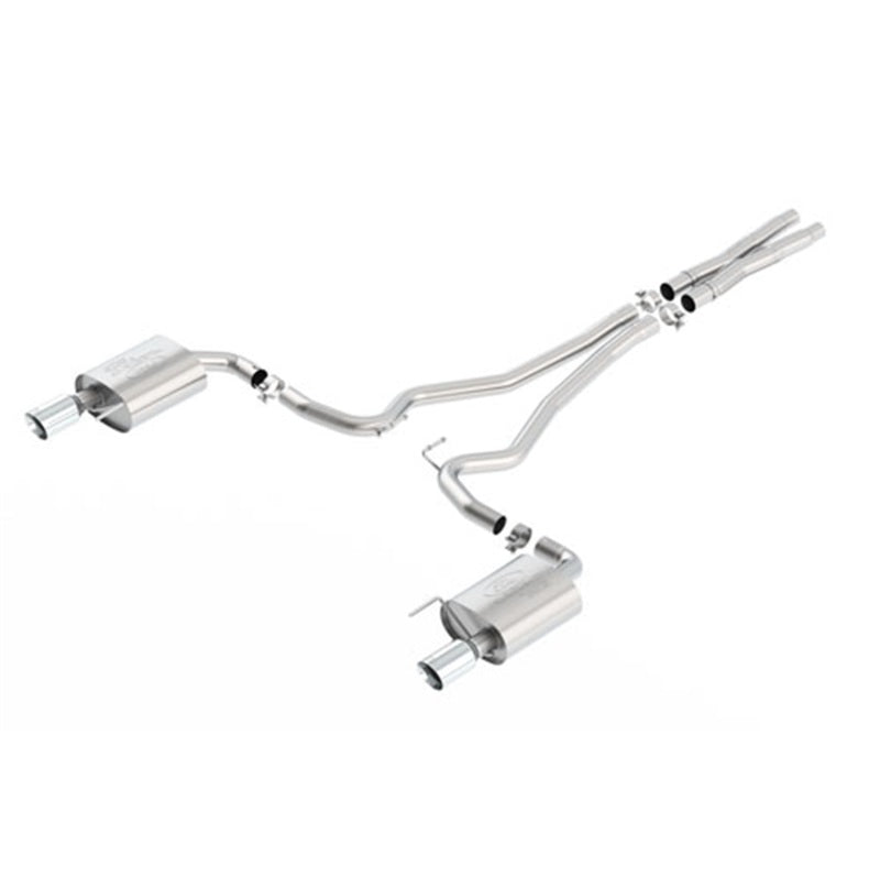 Ford Performance Parts Exhaust Sport Cat Back Cr Tip Mgt 2015
