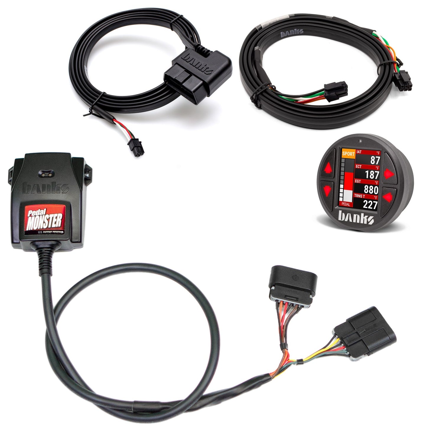 Banks Power Pedal Monster Kit Aptiv GT 150 6 Way With iDash Pro 64322-P