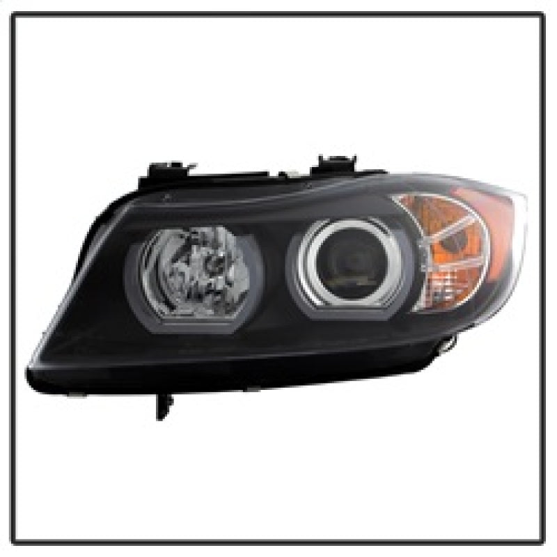 Spyder BMW E90 3-Series 06-08 4DR V2 Headlights - HID Only - Black PRO-YD-BMWE9005V2-HID-DRL-BK 5083852