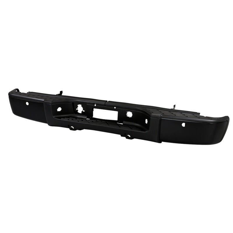 SPYDER xTune 07-13 Chevy Silverado 1500 w/Parking Sensor OEM Style Steel Rear Bumper - BLK RB-CS07-SET-WS-B 9047091