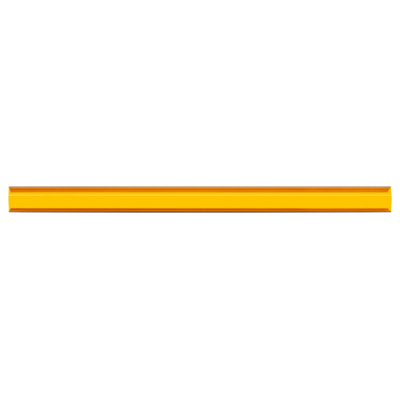 Borne Off-Road Light Bar Cover Single Row 40in Amber BNLT-COV-SS40YL