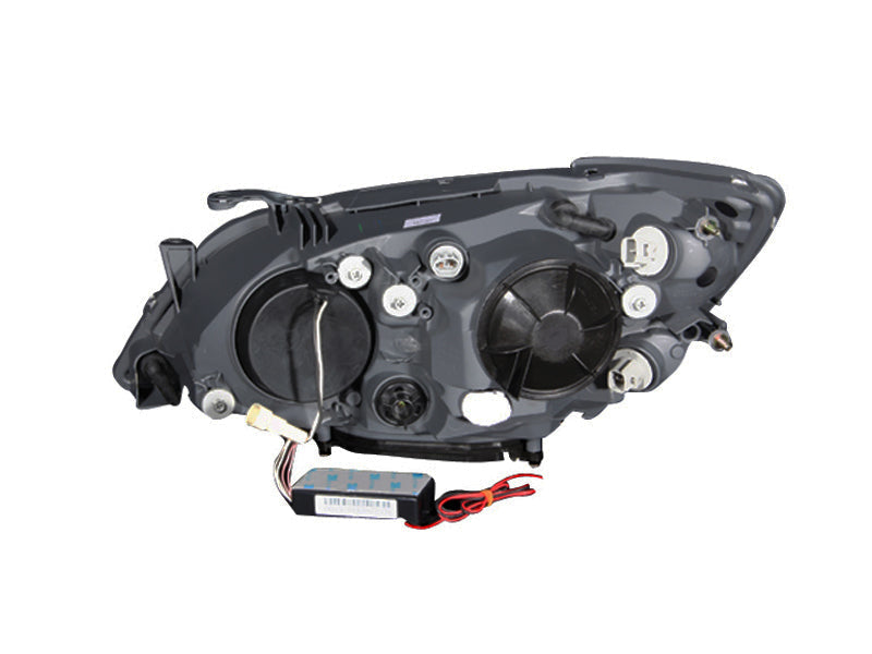 Anzo 2001-2005 Lexus Is300 Projector Headlights w/ Halo Black