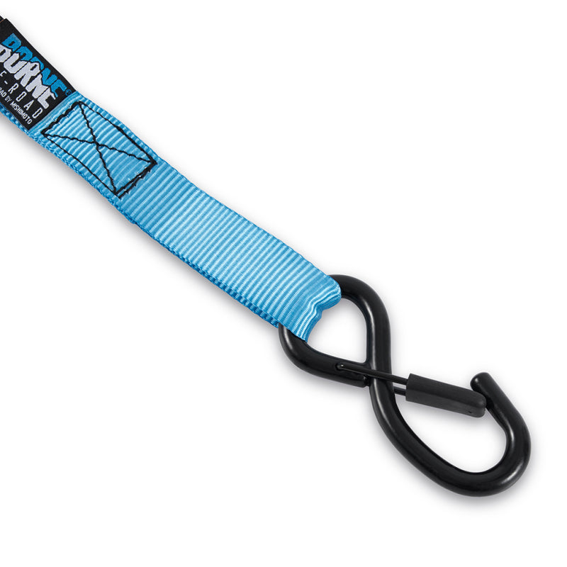 Borne Off-Road Medium-Duty Ratchet Tie-Down Kit (4-Pack) Blue BNRTC-TDMD-4BL