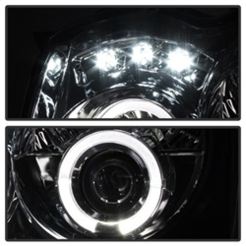 Spyder Jeep Grand Cherokee 05-07 Projector Headlights LED Halo LED Smke PRO-YD-JGC05-HL-SMC 5011114