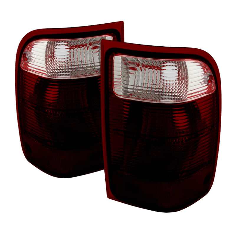 SPYDER Xtune Ford Ranger 2001-2011 OEM Style Tail Lights Red Smoked ALT-JH-FR01-OE-RSM 9028885